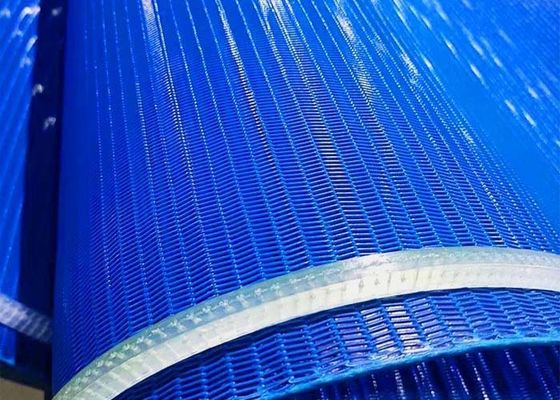 cinghia di Mesh Conveyor Belt Spiral Mesh del poliestere di 1.2mm - di 0.5mm per asciugare