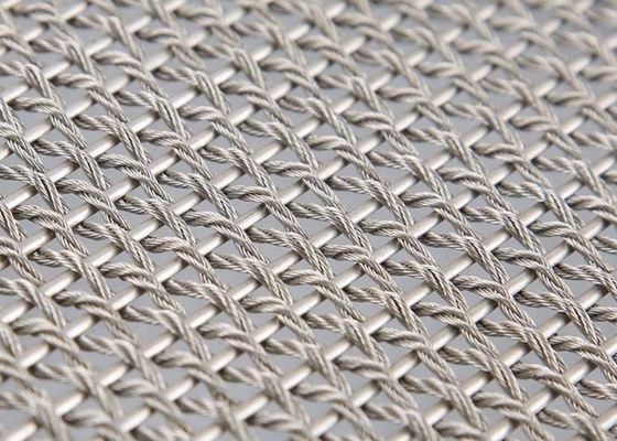 Cable Architectural Mesh – Weaving Metal Rods and Metal Cables Together