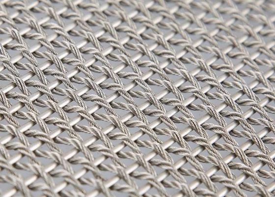 Cable Architectural Mesh – splatanie metalowych prętów i metalowych kabli razem