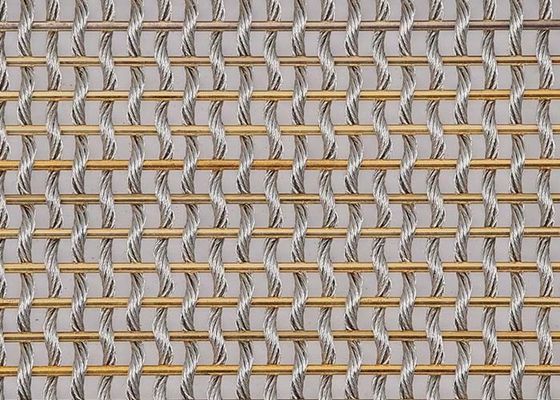 Cable Architectural Mesh – Weaving Metal Rods and Metal Cables Together