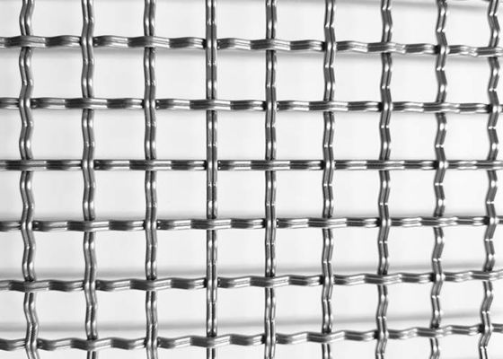 Wire Mesh Dekoratif Berkerut Hadir dalam Berbagai Pola Tenun