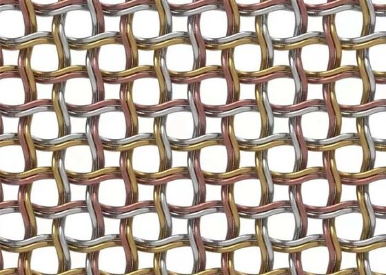 Crimped Decorative Wire Mesh​ Comes in A Variety of Weave Patterns