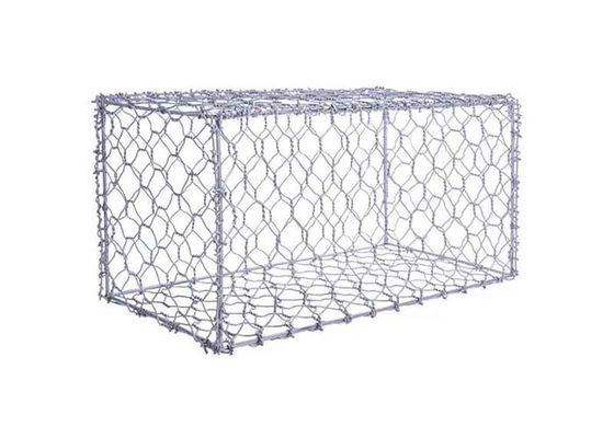 Double Twisted 2.0mm Hexagonal Gabion Mesh Di Sungai Dan Bendungan Perlindungan Scour