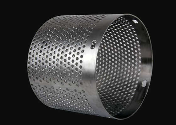 Easy Clean Wire Mesh Filter Cylinder High Temperature Resistance In Petroleum Chemical