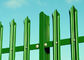 Damage Resistance Steel Palisade Fencing With Angle Pale Or Corrugated Pale