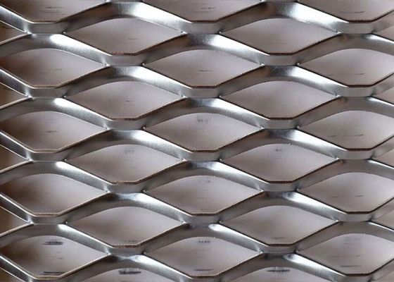 Light Weight Aluminum Expanded Metal Mesh For Decoration