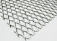 Elmas Şekilli Açılış Paslanmaz Çelik Mimarlık Engelleri İçin Genişletilmiş Metal