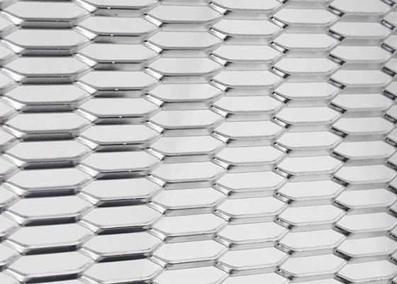 Galvanized Aluminum Expanded Mesh 1.2x2.4m Hexagonal Hole