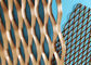 Aufgehängte Decorative Decorative Expanded Metal Wire Mesh Screen Anodisiertes Aluminium