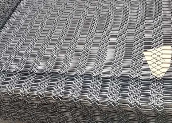 Gothic Expanded Metal Mesh 1.5mm Thickness Galvanized Powder Coated