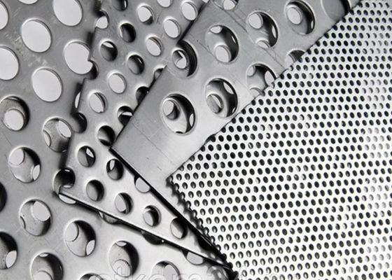 Ketahanan Korosi Hastelloy Perforated Metal In Chemical Screens Separator Filter Strainers