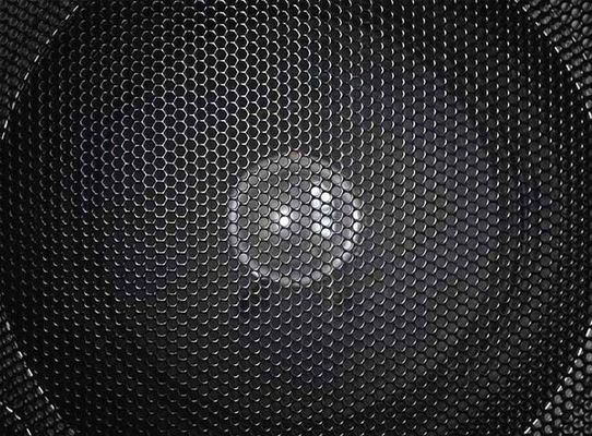 Perforated Metal Speaker Grille Excellent Acoustics Functions