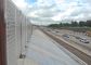 Barreira acústica galvanizada ou de alumínio para rodovias e ferrovias