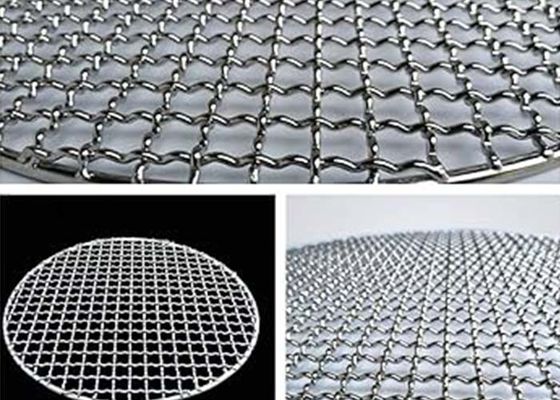 Crimped Metal Barbecue Grill Mesh Covered Edge For Bbq Grill Rack