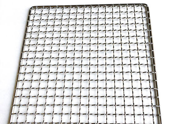 Crimped Metal Barbecue Grill Mesh Covered Edge For Bbq Grill Rack