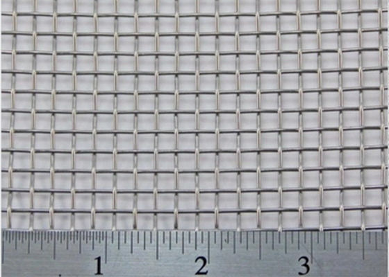 Plain Vibrating Screen Crimped Woven Wire Mesh 5mm With Hooks