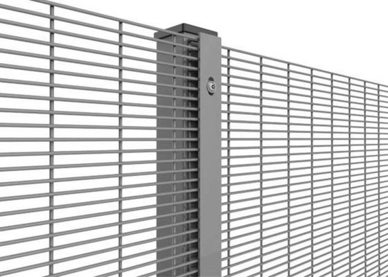 3510 Anti Climb Mesh Fence ความปลอดภัยสูง welded สําหรับกําแพงสายคุก