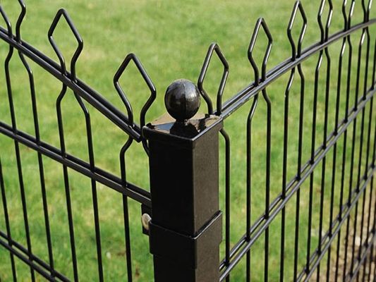 Steel 868 Double Wire Fence 50x200mm Mesh 0.63-2.63m Height