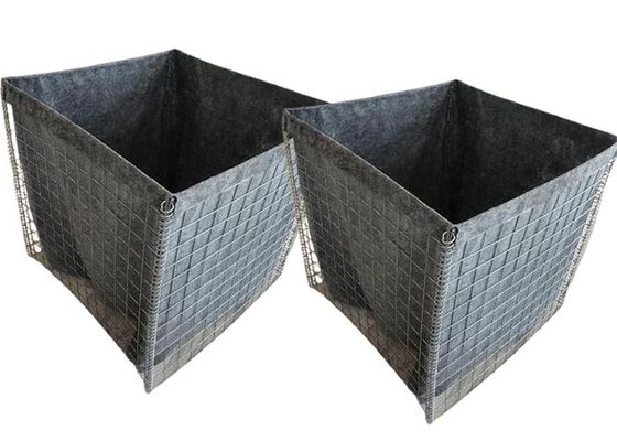 Defensive Bastion 50 × 50 mm Gabion Barrier For Military Defense And Flood Protection