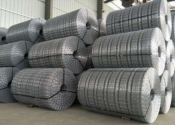 2mm Galvanizado Soldado Rede de Arame Submarino Tubo Reforço de Revestimento de concreto