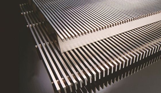 Stainless Steel Wedge Wire Screen Panels 500-2000mm Width