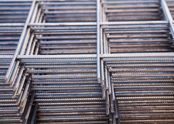 50 × 50 Welded Reinforcing Mesh From 3-12 Mm Reinforcing Rebar