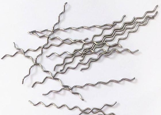 Round Crimped Steel Fiber Reinforcement 0.9mm