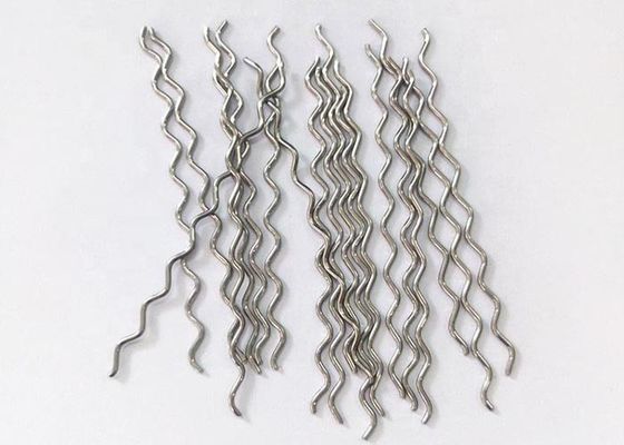 Round Crimped Steel Fiber Reinforcement 0.9mm