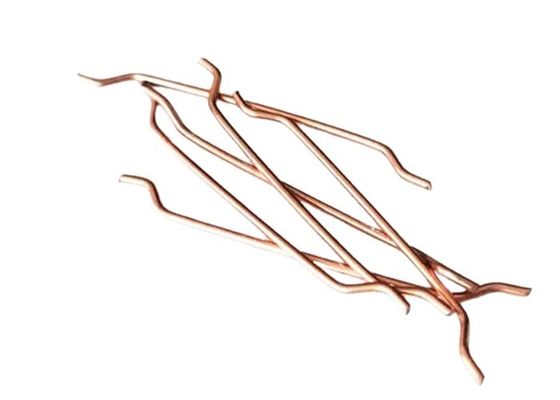 Hooked End 1.0mm Steel Fibre Improves Impact Resistant Bearing Capacity