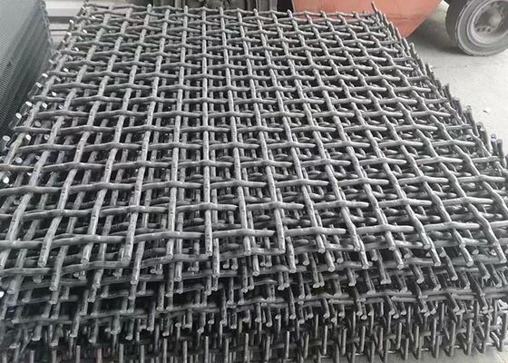 Sợi Vibrating Mining Screen Mesh kích thước 12,5mm Double Crimped