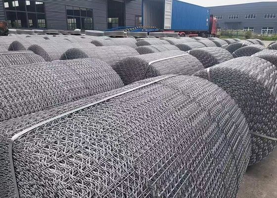 6 8 10 Line Wires Galvanized Welded Mesh For Concrete Weight Coating