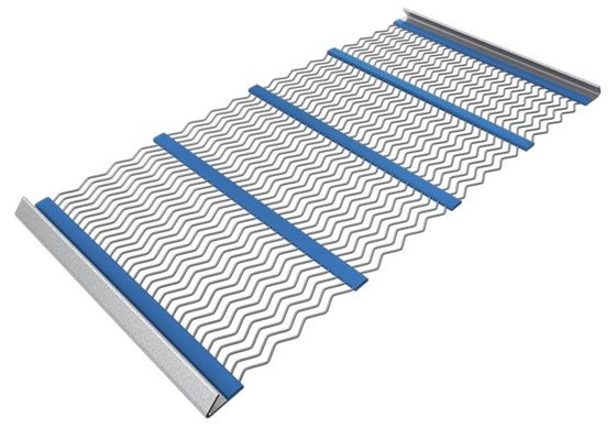 크림드 와이어 광산 자체 청소 스크린 망