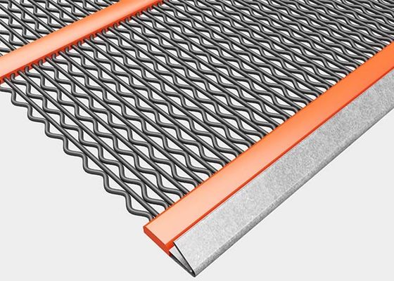 Triangle Self-Cleaning Mining Screen Mesh 1.2-5mm Wire Diameter