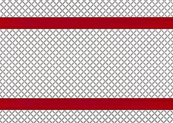 PU Support Strip Diamond Opening Self Cleaning Screen Mesh