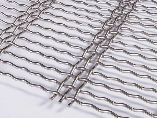 Slot Woven Wire Mining Screen Mesh Carbon Steel