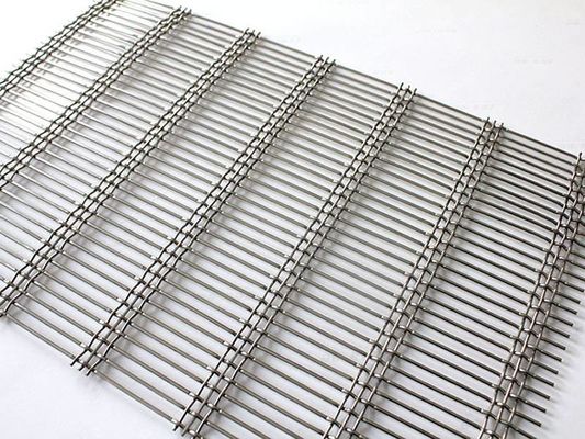 Carbon Steel Slot Woven Mining Screen Mesh 1.25-4mm Wire Diameter