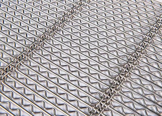 Steel Wire Support Strip  Self Cleaning Screen Mesh With Less Plugging And Blinding