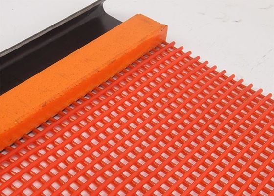 Red Square Bonding PU Screen Mesh - Polyurethane Screen Mesh