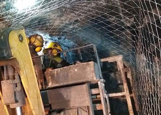 Chain Link Mine Support Mesh – Soft And Flexible For Firmly Attaching