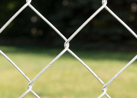 4mm Diameter Galvanized Chain Link Fence