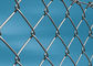 4 mm çaplı galvanizli zincir bağlantı çit korozyona dayanıklı esnek güvenlik çiti