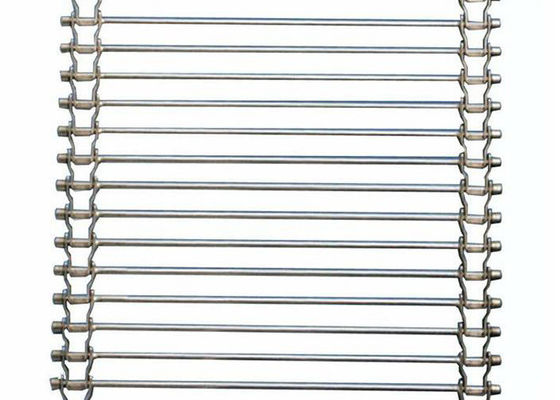 Galvanized Steel Single Loop Edge Wire Diameter 2.0 Mm Ladder Conveyor Belt