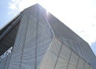 Aluminum 2.5mm Thickness Expanded Metal Sunshade Shields Building From Strong Sunlight