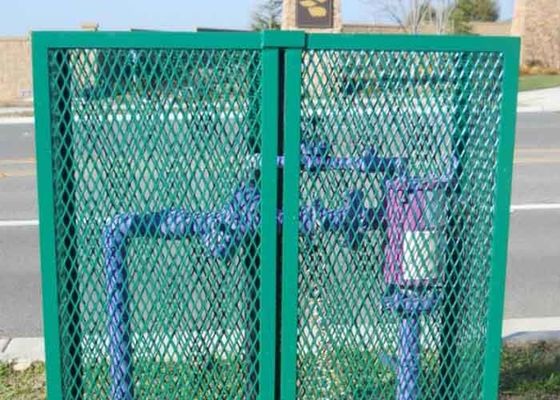 Diamond Expanded Metal Machine Guard Fencing Protect Personal Safety Of Operators