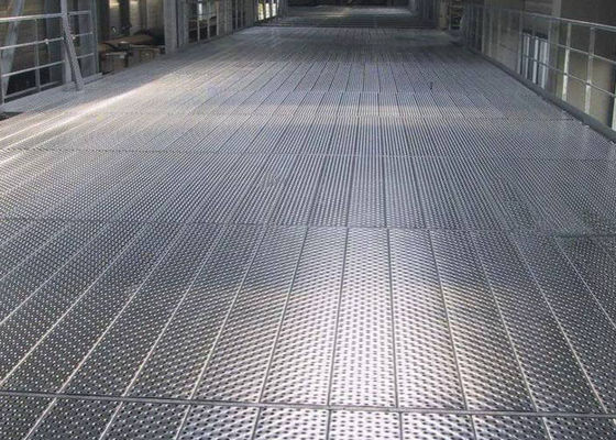 0.8mm Hole Galvanized Round Hole Perforated Metal Sheet For Building Facades