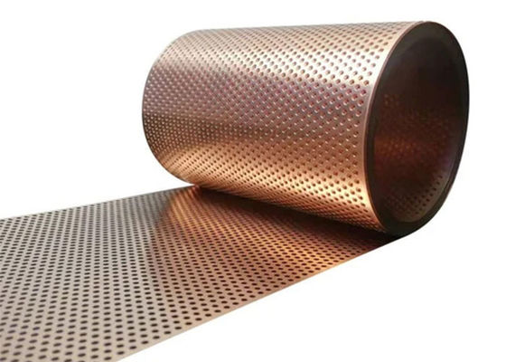 Good Choice For Decoration - Perforated Copper Sheet