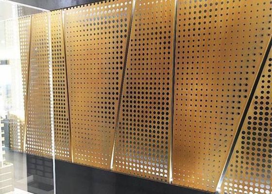 Good Choice For Decoration - Perforated Copper Sheet