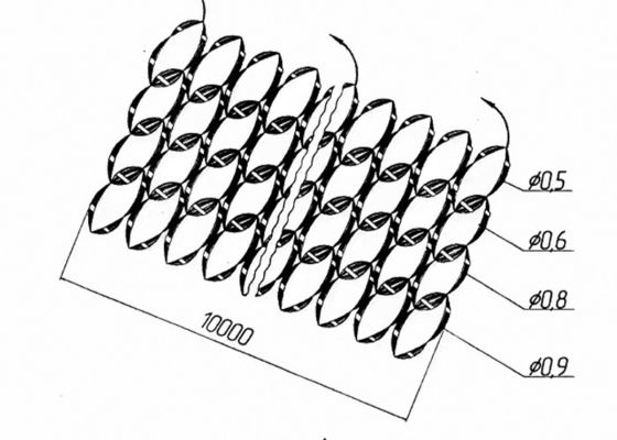 Tank Barrier Net Tank Tracks Wound Net Battlefield Twine Wire Mesh