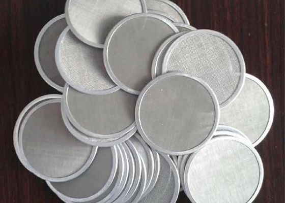 Stainless Steel 316 Sintered Filter Disc 100-300mm Diameter