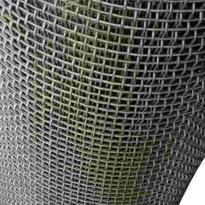 2.0mm Aperture High Carbon Steel Woven Wire Cloth Wear Proof In Chemical Industry